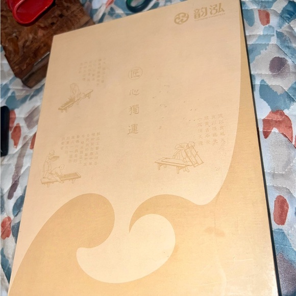 New! CHOP STICKS 5 pairs Yunhong hardwood Sticks Vintage with box - Picture 9 of 9